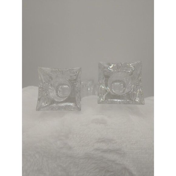 Marquis By Waterford Crystal Candle Holders 7" Tall Made in Germany - Picture 6 of 8